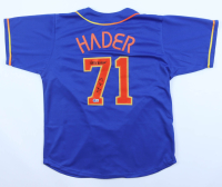 Josh Hader Signed Jersey Inscribed "Haderade" (Beckett) at PristineAuction.com
