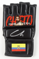 Marlon "Chito" Vera Signed Custom Ecuador MMA Fight Glove (PA) at PristineAuction.com