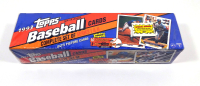 1993 Topps Baseball Complete Set of (825) Cards with Derek Jeter #98 RC, Mike Piazza / Brook Fordyce / Carlos Delgado / Donnie Leshnock #701, Nolan Ryan #700 at PristineAuction.com