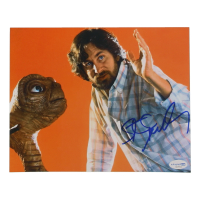 Steven Spielberg Signed "E.T. the Extra-Terrestrial" 8x10 Photo (AutographCOA) at PristineAuction.com