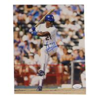 Ruben Sierra Signed Rangers 8x10 Photo (JSA) at PristineAuction.com
