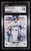 Shohei Ohtani 2024 Topps 50/50 Ohtani #10 (CGC 10) at PristineAuction.com