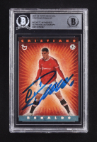 Cristiano Ronaldo Signed 2021-22 Topps Deco UEFA Champions League #NNO (BGS) at PristineAuction.com