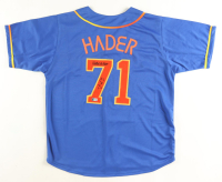 Josh Hader Signed Jersey Inscribed "Haderade" (Beckett) at PristineAuction.com