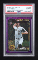 Paul Skenes 2024 Topps Update Purple Holo Foilboard #US100 #457/799  RC (PSA 10) at PristineAuction.com
