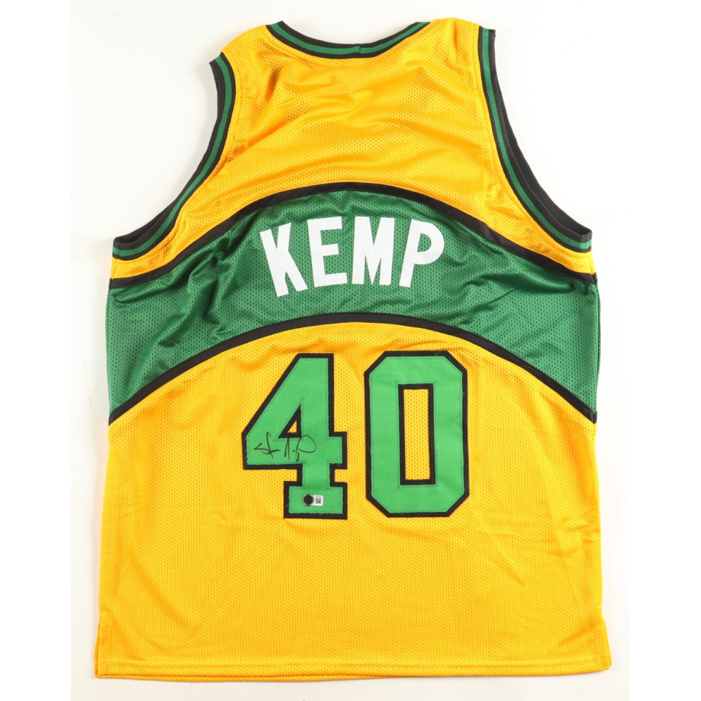 Shawn Kemp Signed Jersey (Beckett) at PristineAuction.com