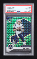 Tom Brady 2021 Mosaic Mosaic Green #283 (PSA 10) at PristineAuction.com