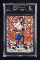 Pele 2023 Leaf Metal Special Release Prized Legend Mojo Orange Foil Proofs #PL16 #1/1 (BGS Black Label 10) at PristineAuction.com