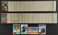 1981 Topps Baseball Complete Set of (726) Cards with Jack Perconte / Mike Scioscia / Fernando Valenzuela #302 RC, Kirk Gibson #315 RC, Nolan Ryan #240 at PristineAuction.com