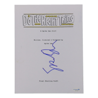 Spike Lee Signed "Do The Right Thing" 8x10 Script Cover Photo (ACOA) at PristineAuction.com