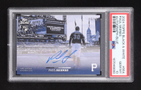 Paul Skenes 2024 Topps Black & White Autograph Blue #66A #29/49 RC (PSA 10) at PristineAuction.com