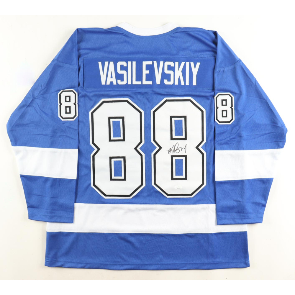Andrei Vasilevskiy Signed Jersey (JSA) at PristineAuction.com