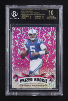 Anthony Richardson 2023 Leaf Metal Special Release Prized Rookie Mojo Pink Foil Proofs #PR03 #1/1 RC (BGS Black Label 10) at PristineAuction.com