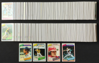 1980 Topps Baseball Complete Set of (726) Cards with Rickey Henderson #482 RC, George Brett #450, George Brett #450, Nolan Ryan #580 at PristineAuction.com