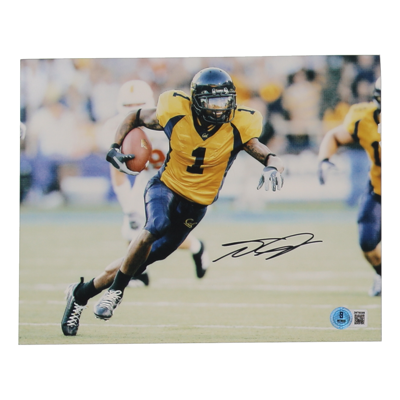 DeSean Jackson Signed Cal Golden Bears 8x10 Photo (Beckett) at PristineAuction.com DeSean Jackson Signed Cal Golden Bears 8x10 Photo (Beckett) at PristineAuction.com