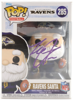 Terrell Suggs Signed Ravens #285 Ravens Santa Funko Pop! Vinyl Figure (JSA) at PristineAuction.com