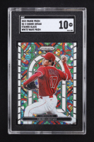 Shohei Ohtani 2022 Panini Prizm Stained Glass White Wave Prizm #SG3 (SGC 10) at PristineAuction.com