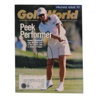 Annika Sorenstam Signed "Golf World" Magazine Page (Beckett) at PristineAuction.com
