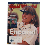 Annika Sorenstam Signed "Golf World" Magazine Page (Beckett) at PristineAuction.com