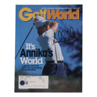 Annika Sorenstam Signed "Golf World" Magazine Page (Beckett) at PristineAuction.com