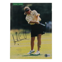Annika Sorenstam Signed Magazine Page (Beckett) at PristineAuction.com