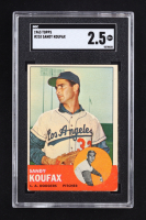 Sandy Koufax 1963 Topps #210 (SGC 2.5) at PristineAuction.com