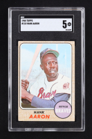 Hank Aaron 1968 Topps #110 (SGC 5) at PristineAuction.com