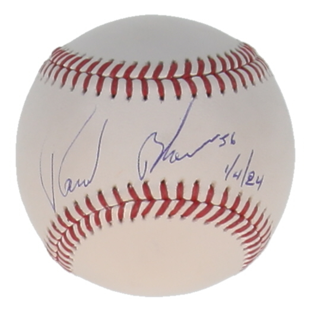Ronel Blanco Signed OML Baseball Inscribed "4/1/2024" (JSA) at PristineAuction.com