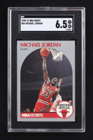 Michael Jordan 1990-91 NBA Hoops #65 (SGC 6.5) at PristineAuction.com