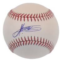 Andres Gimenez Signed OML Baseball (JSA) at PristineAuction.com