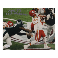 Milton Williams Signed Eagles 8x10 Photo Inscribed "F*** Mahomes" (JSA) at PristineAuction.com