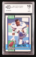 Emmitt Smith 1990 Topps Traded #27T RC (BCCG 10) at PristineAuction.com