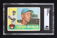 Ernie Banks 1960 Topps #10 (SGC 4) at PristineAuction.com