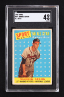 Warren Spahn 1958 Topps All-Star #494 (SGC 4) at PristineAuction.com