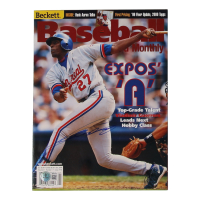 Vladimir Guerrero Signed "Baseball Card Monthly" Magazine Page (Beckett) at PristineAuction.com