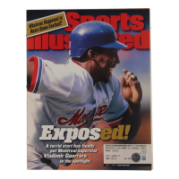 Vladimir Guerrero Signed "Sports Illustrated" Magazine Page (Beckett) at PristineAuction.com