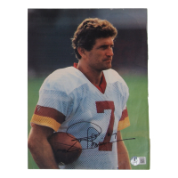 Joe Theismann Signed Redskins Magazine Page (Beckett) at PristineAuction.com