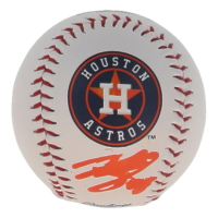 Jonathan "Jon" Singleton Signed OML Astros Logo Baseball (JSA) at PristineAuction.com