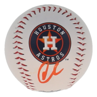 Chas McCormick Signed OML Astros Logo Baseball (JSA) at PristineAuction.com