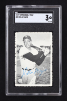 Willie Mays 1969 Topps Deckle Edge #33 (SGC 3) at PristineAuction.com