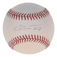 Ernie Clement Signed OML Baseball (JSA) at PristineAuction.com