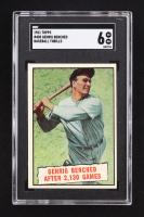 Lou Gehrig 1961 Topps Baseball Thrills Gehrig Benched #405 (SGC 6) at PristineAuction.com