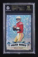 Brock Purdy 2023 Leaf Metal Special Release Prized Rookie Mojo Platinum Foil Proofs #PR08 #1/1 (BGS Black Label 10) at PristineAuction.com