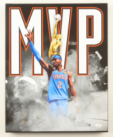 Shai Gilgeous-Alexander Signed "MVP" 16x20 Canvas Photo (JSA) at PristineAuction.com