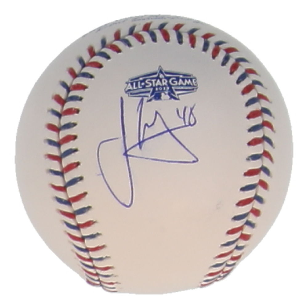Jorge L&oacute;pez Signed Official 2022 All-Star Game Logo Baseball (JSA) at PristineAuction.com