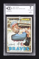 Hank Aaron 1967 Topps #250 (BCCG 7) (UER) at PristineAuction.com