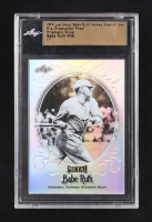 Babe Ruth 2019 Leaf Metal Pre-Production Proof Prismatic Silver #38 #1/1 at PristineAuction.com