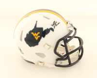 Geno Smith Signed West Virginia Hokies Speed Mini Helmet (Beckett) at PristineAuction.com