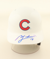 Ben Zobrist Signed Cubs Mini Batting Helmet (JSA) at PristineAuction.com