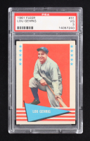 Lou Gehrig 1961 Fleer #31 (PSA 3) at PristineAuction.com